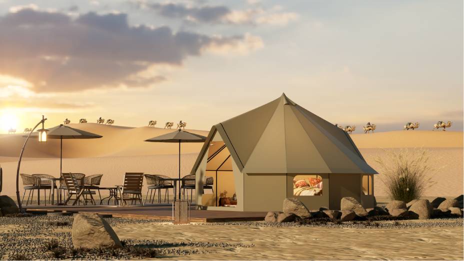 海口露营酒店帐篷厂家