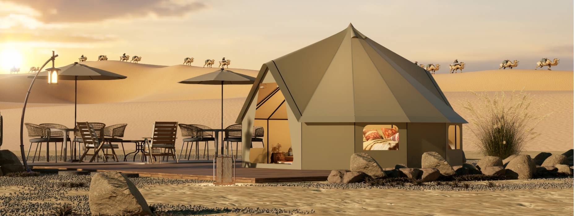 海口露营酒店帐篷产品